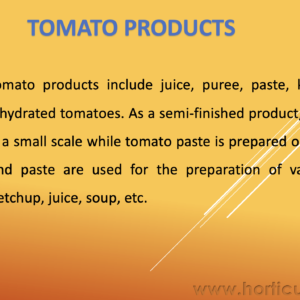 Tomato Products PPT